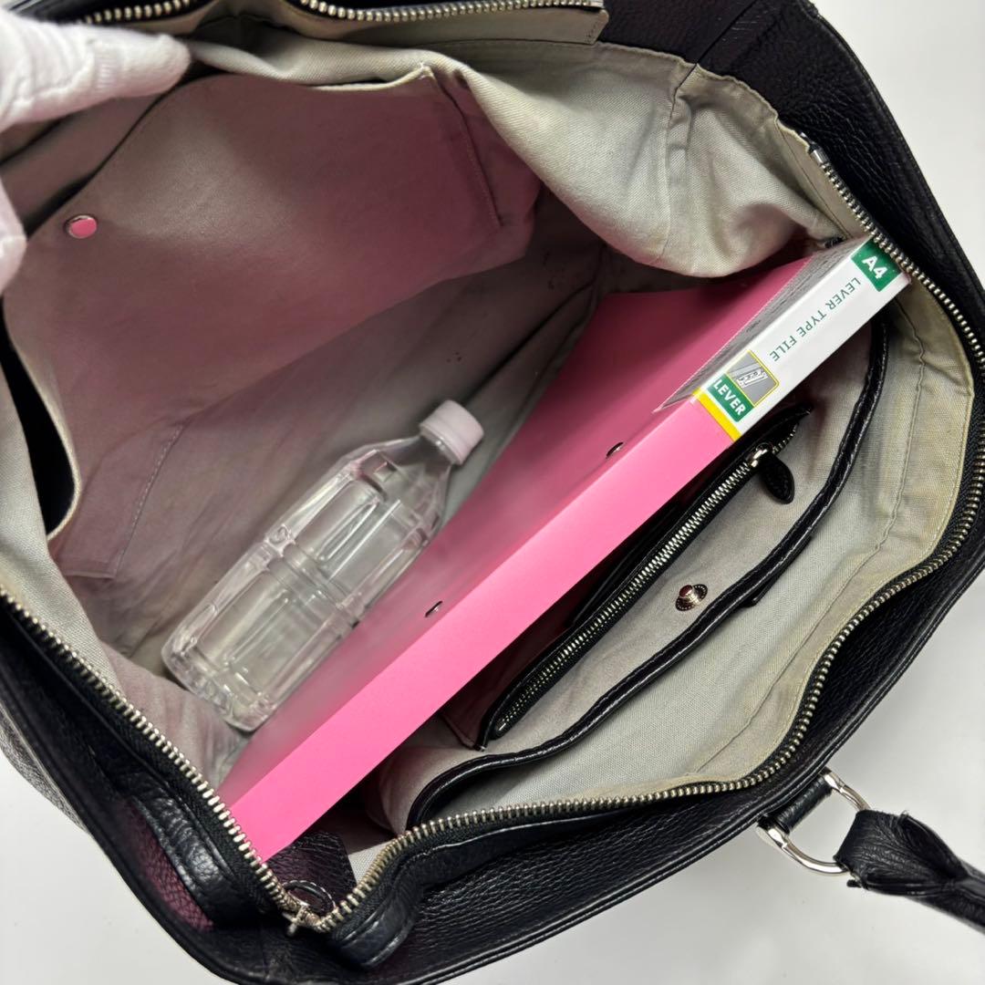 GALLERIANT ガレリアント　本革　トートバッグ　ビジネス　A4可