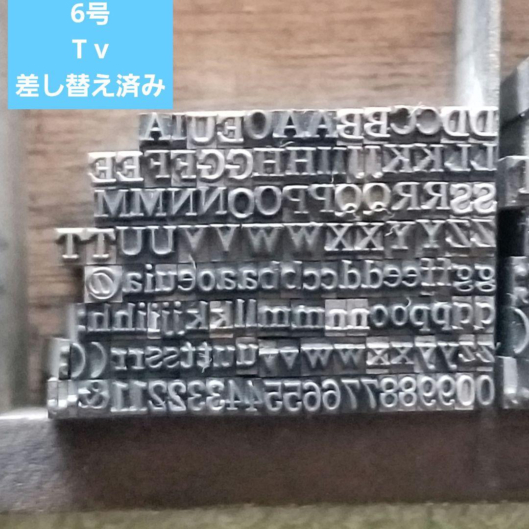 Tau 活字 センチュリーオールド 5号6号 数 記 スペーサー
