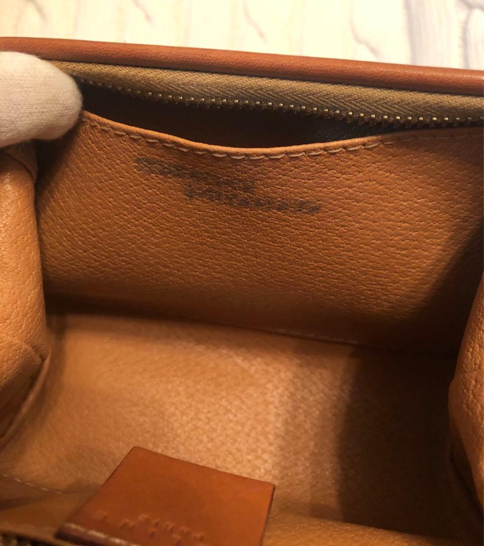 CELINE マカダム柄 化粧ポーチ 訳あり美品