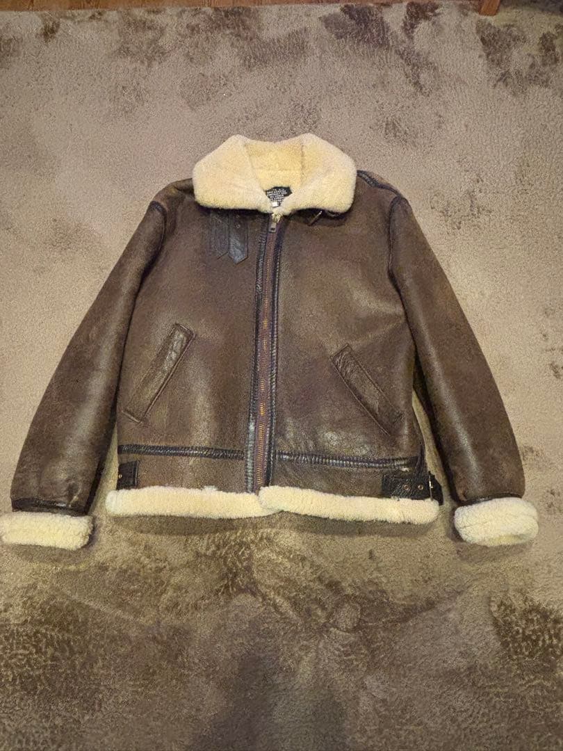 B-3フライトジャケットメイドインアメリカ US SHEEPSKIN 大幅値下げ