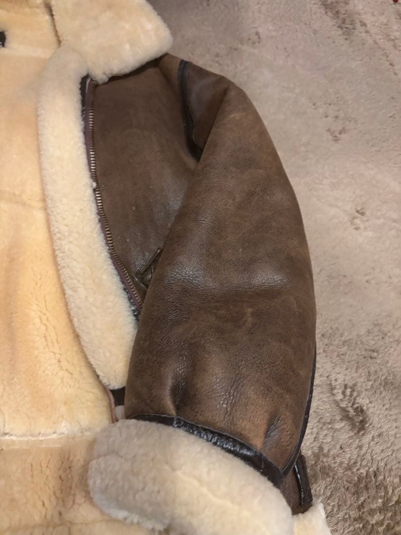 B-3フライトジャケットメイドインアメリカ US SHEEPSKIN 大幅値下げ