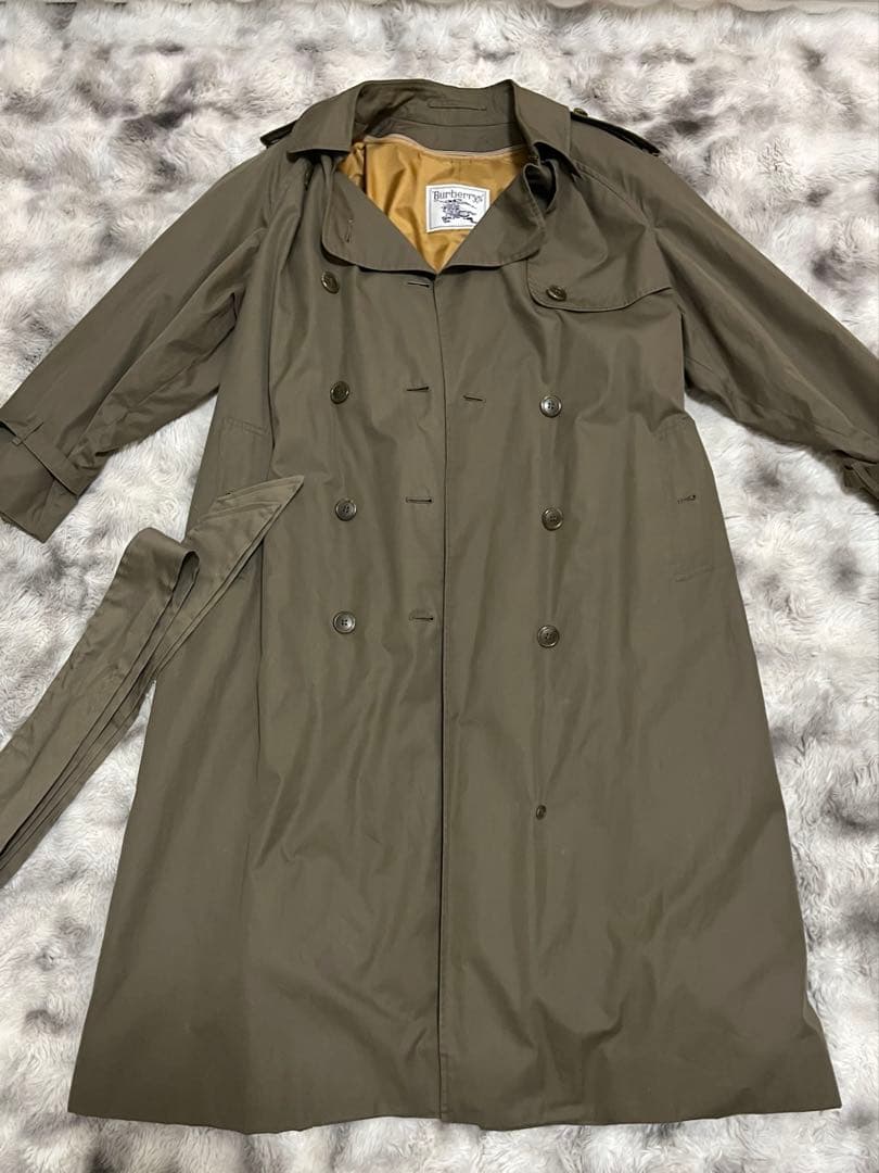Burberrys 白タグトレンチコート オリーブグリーン