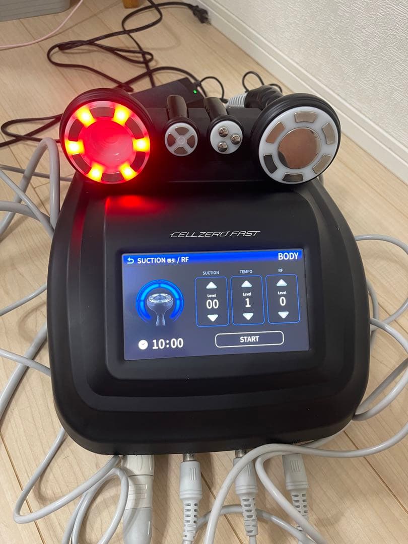 CELL ZERO FAST セルゼロファスト 痩身美容器 4種ヘッド