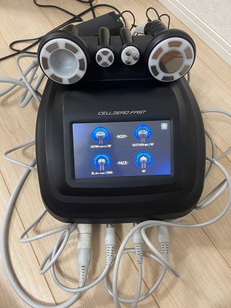 CELL ZERO FAST セルゼロファスト 痩身美容器 4種ヘッド