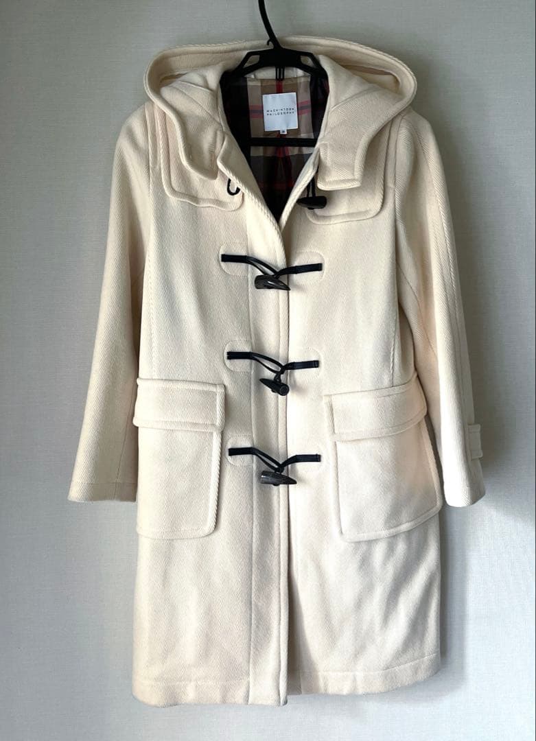 MACKINTOSH PHILOSOPHY ダッフルコート 38 数回着用　白