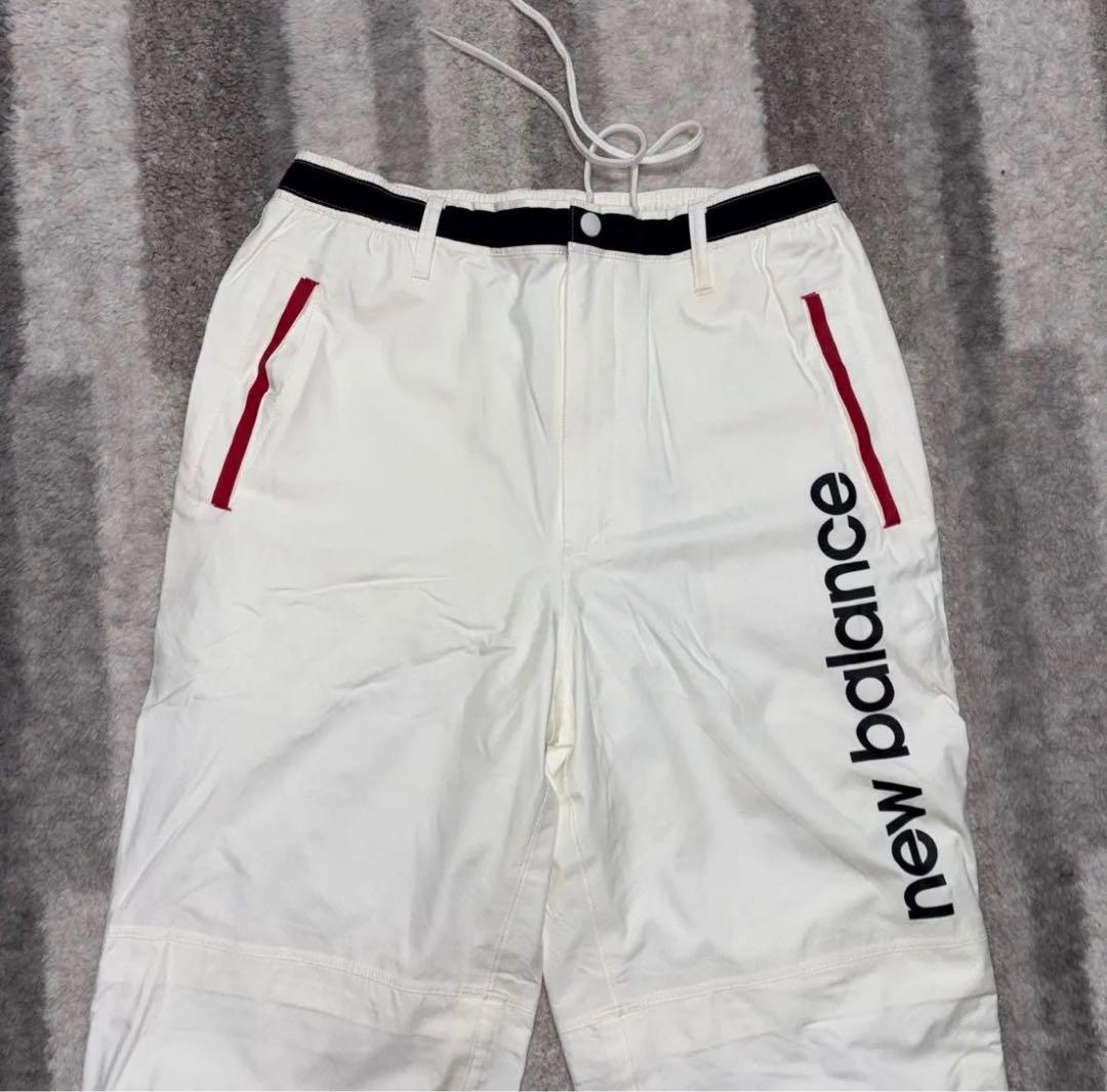 ニューバランスゴルフ　ゴルフパンツ　レインウェア　レインパンツ　4 メンズ　白