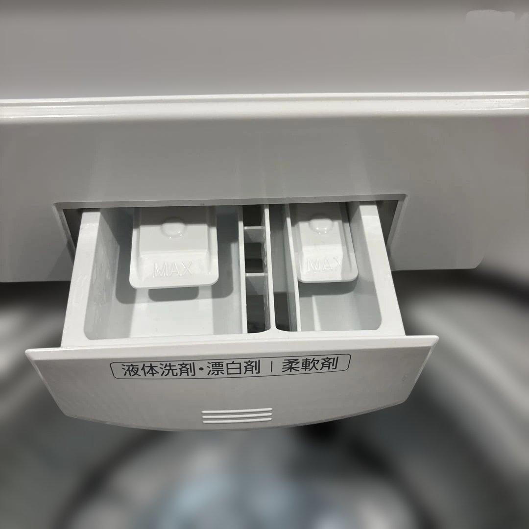 縦型洗濯機※凹みあり AQUA AQW-V7N(W)