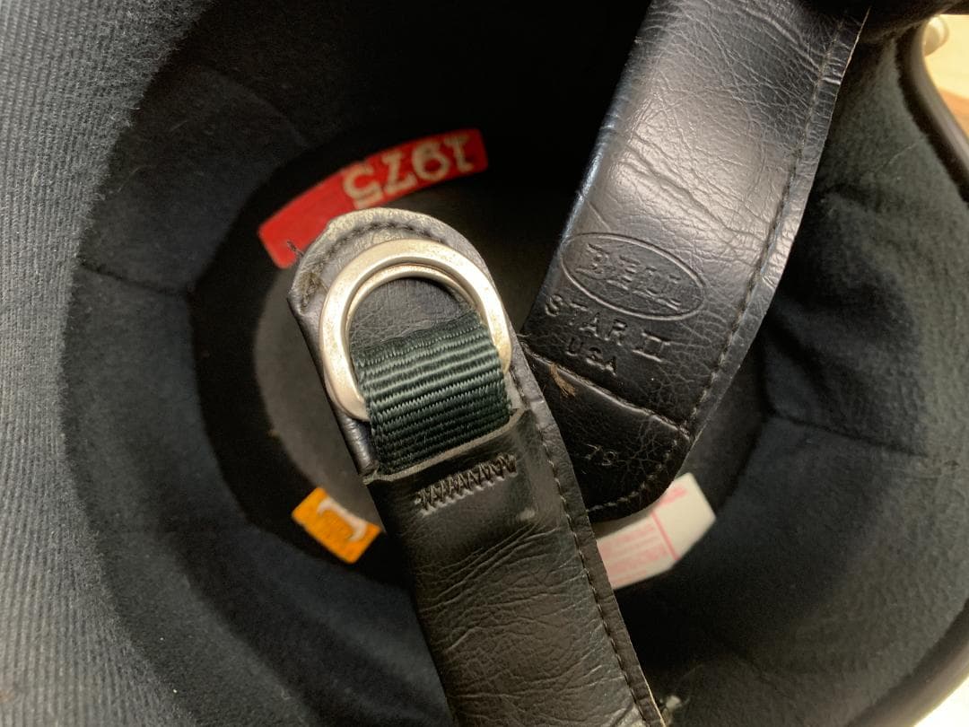 当時モノ　BELL　STARⅡ　ベルスター２　希少サイズ　内装リペア　ビンテージ