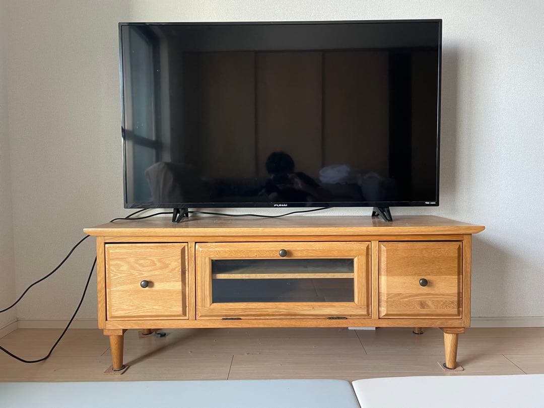 オークテレビ台（テレビは付きません）