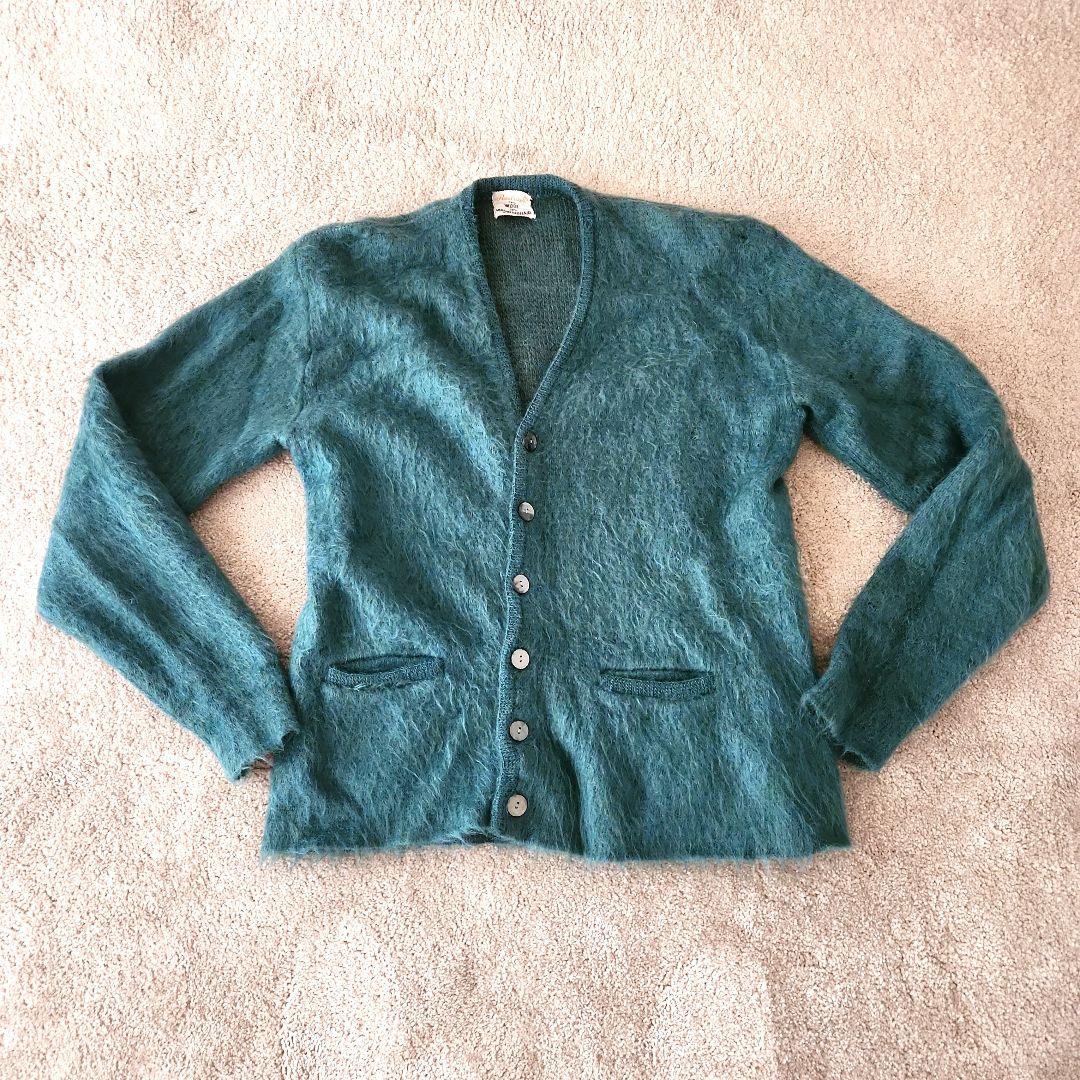 mohair cardigan 毛足長 モヘアカーディガン