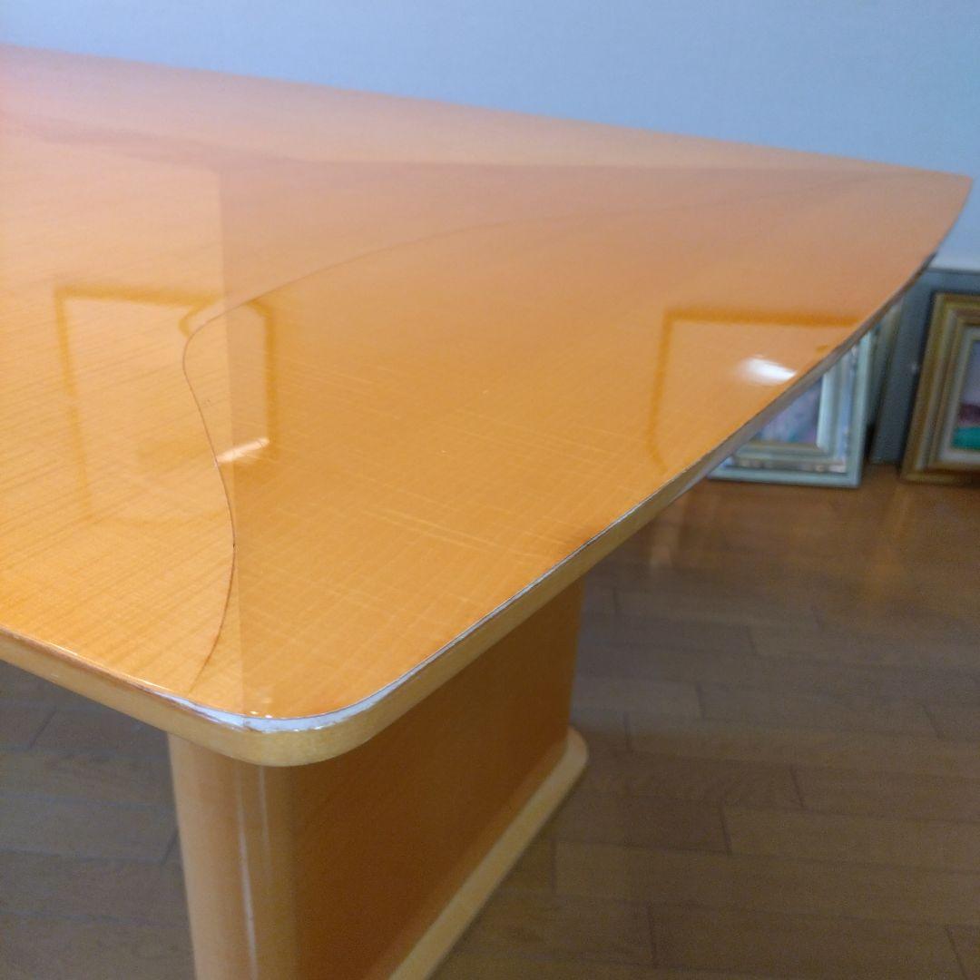 松創 ダイニングテーブル 6人掛け シカモアメープル 大塚家具 大型 W200㎝