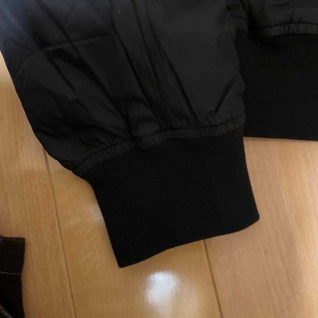 新品　MUJI Labo MA-1 ダウンブルゾン M 黒