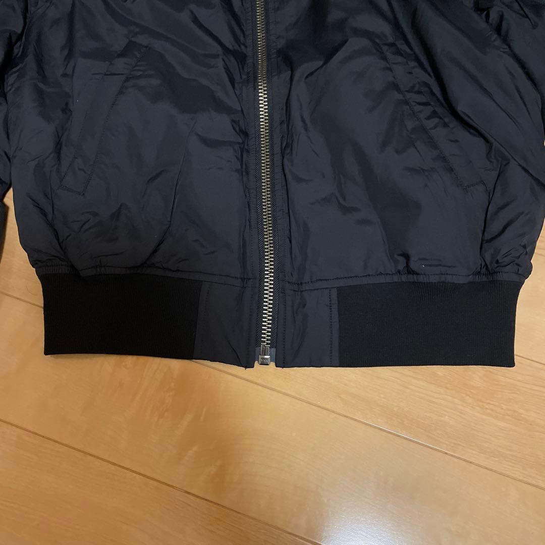 新品　MUJI Labo MA-1 ダウンブルゾン M 黒