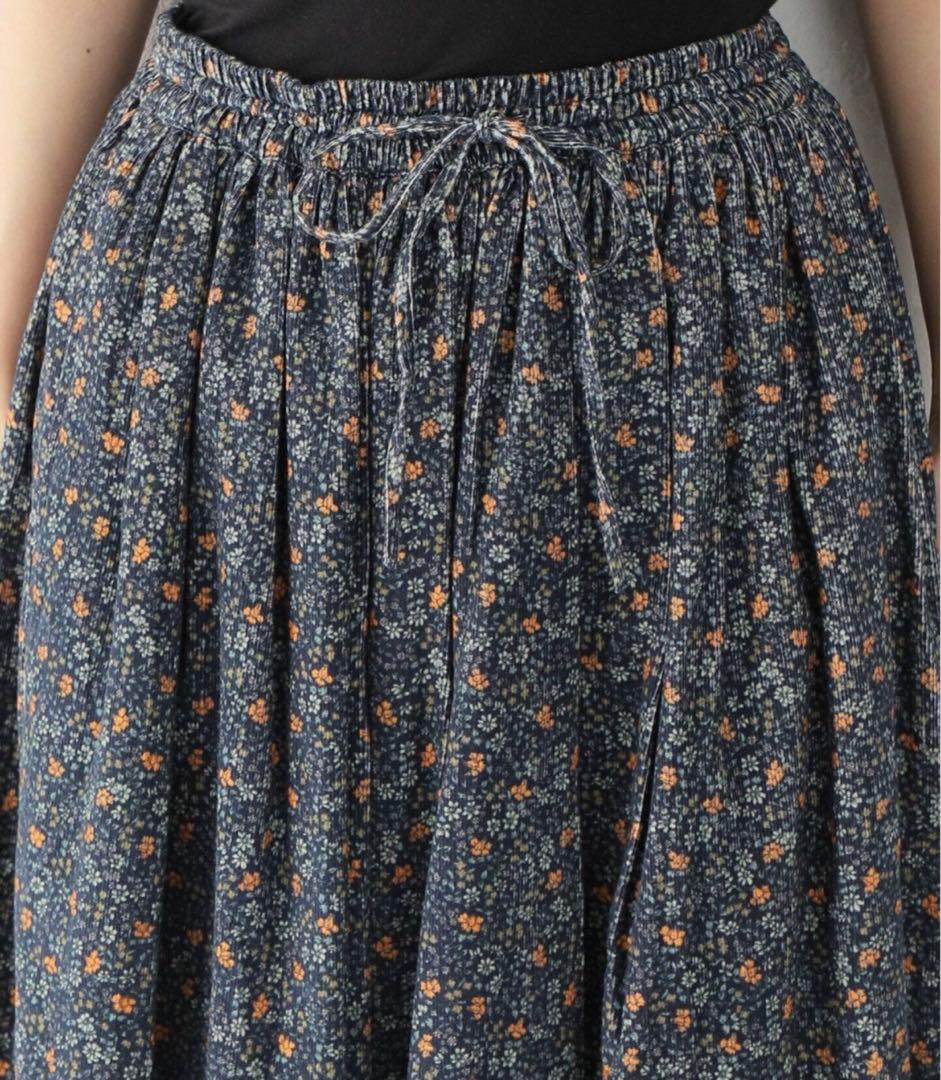 SOIL 花柄ロングスカート