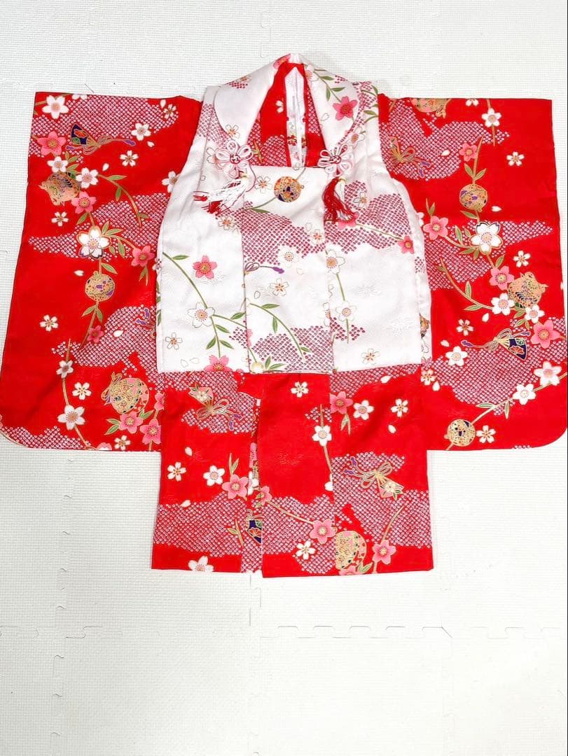 京越卸屋 七五三 3歳 着物フルセット