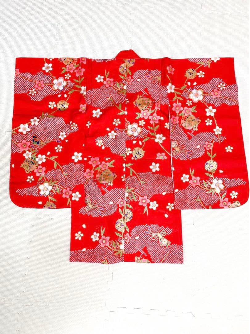 京越卸屋 七五三 3歳 着物フルセット