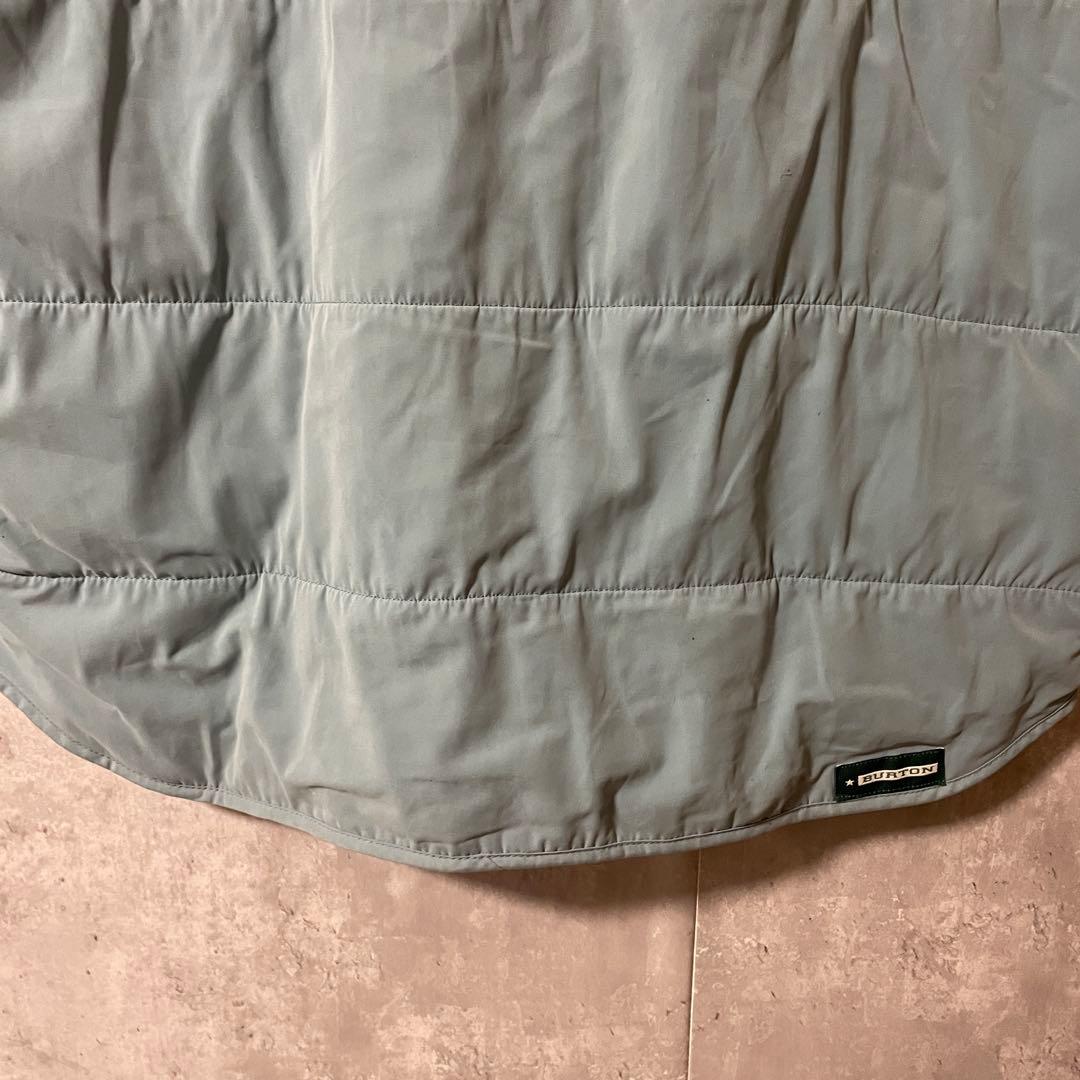 Burtonバートンスキーウェアスノーボードジャケットボアベスト水色青ブルー希少