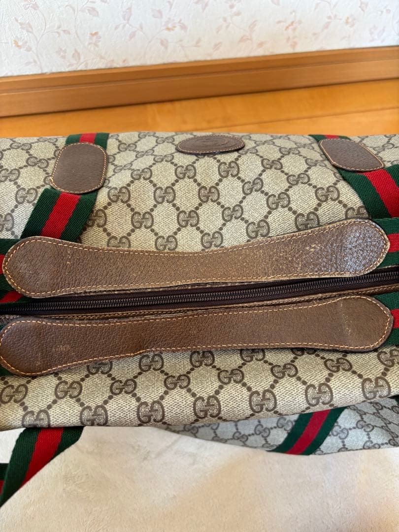 Gucci GGキャンバス ボストンバッグ