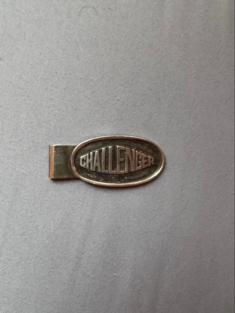 challenger チャレンジャー　マネークリップ　シルバー