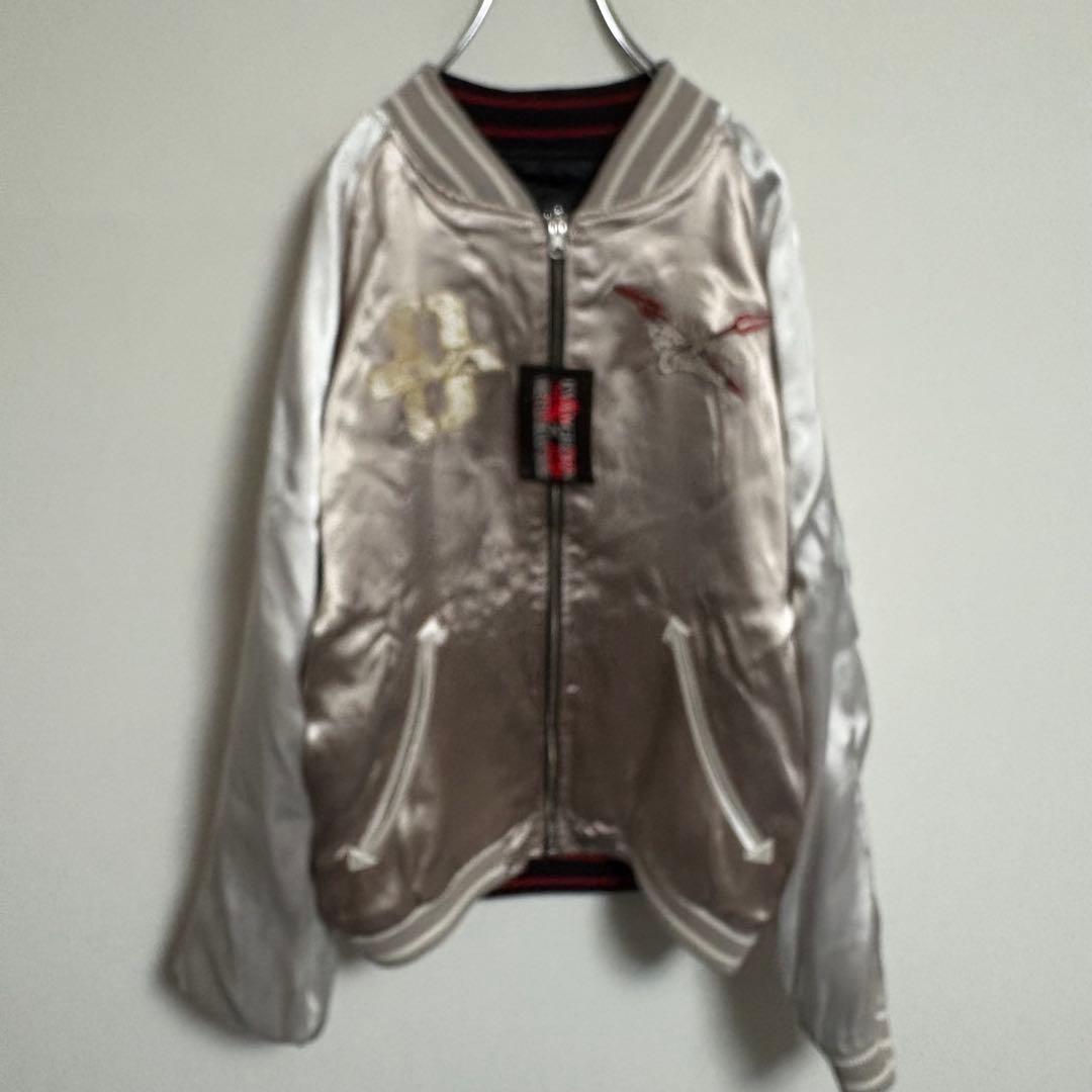 【新品同様】錦×エヴァ スカジャン リバーシブル XL