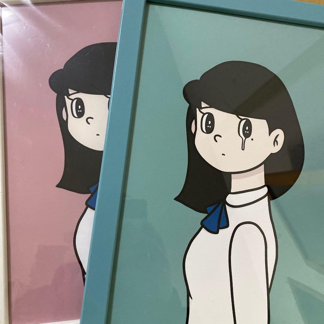 ハシヅメユウヤ 橋爪悠也 eye water 額入りポスター