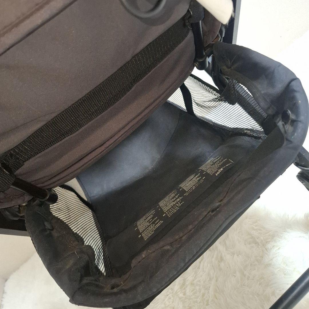 【全国一律送料無料】joie エヴァライトデュオ 二人乗りベビーカー ブラック