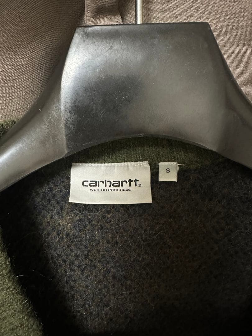 carhartt wip ペイズリー柄 カーディガン S
