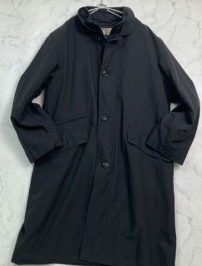 【美品】BURBERRY 黒 トレンチコート チェック柄内側