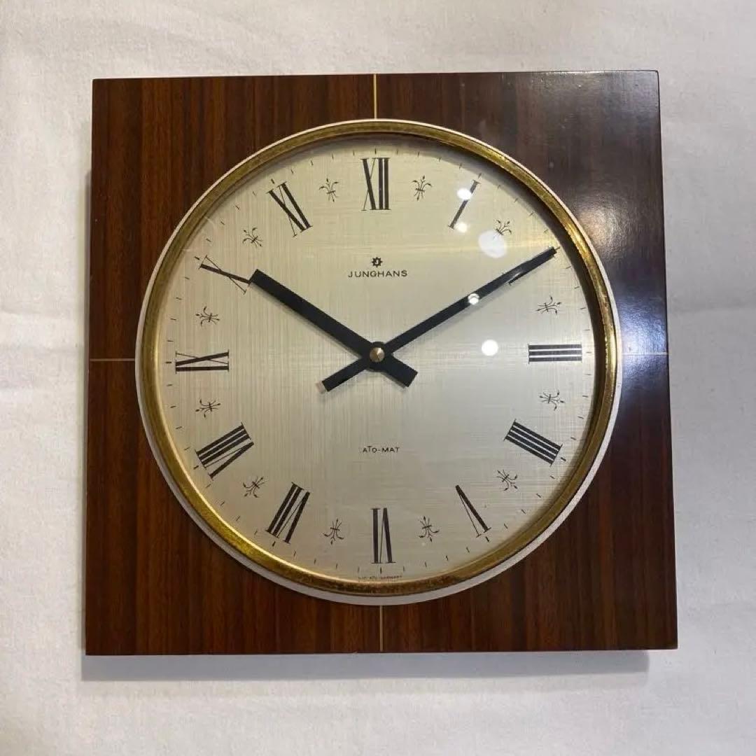 JUNGHANS掛け時計 ユンハンス ドイツ ヴィンテージ 不動 インテリアに