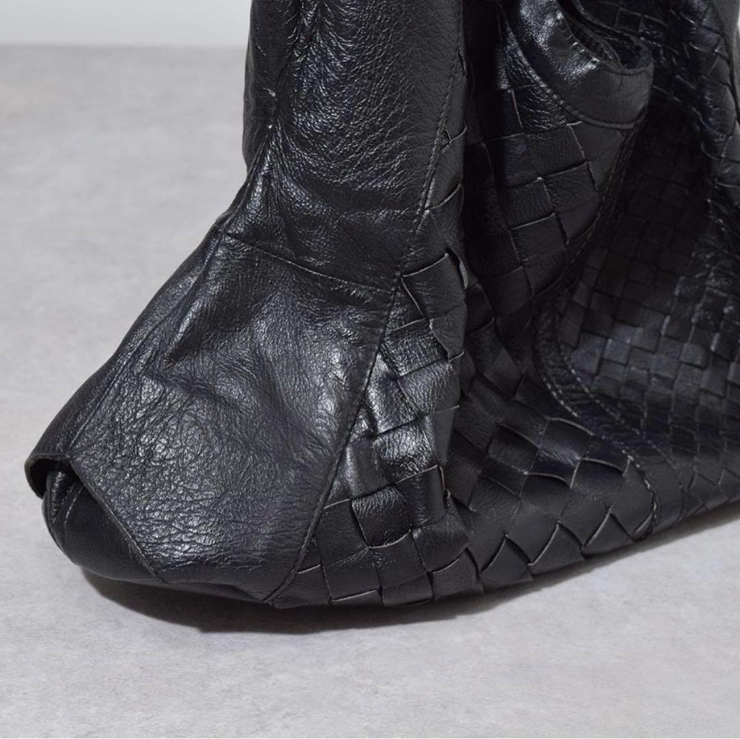 バッグ 00s archive goa Intrecciato leather bag