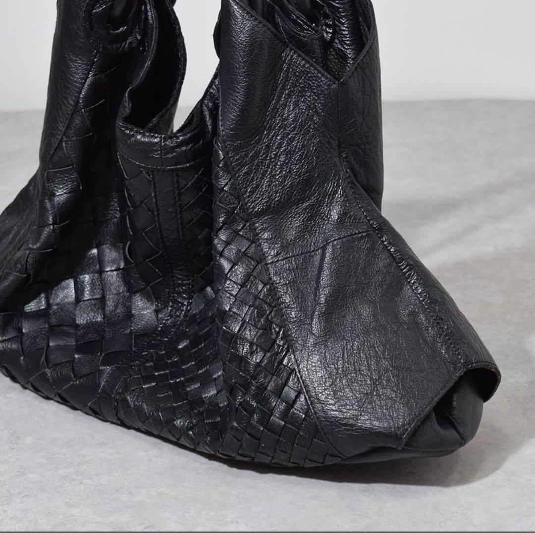 バッグ 00s archive goa Intrecciato leather bag