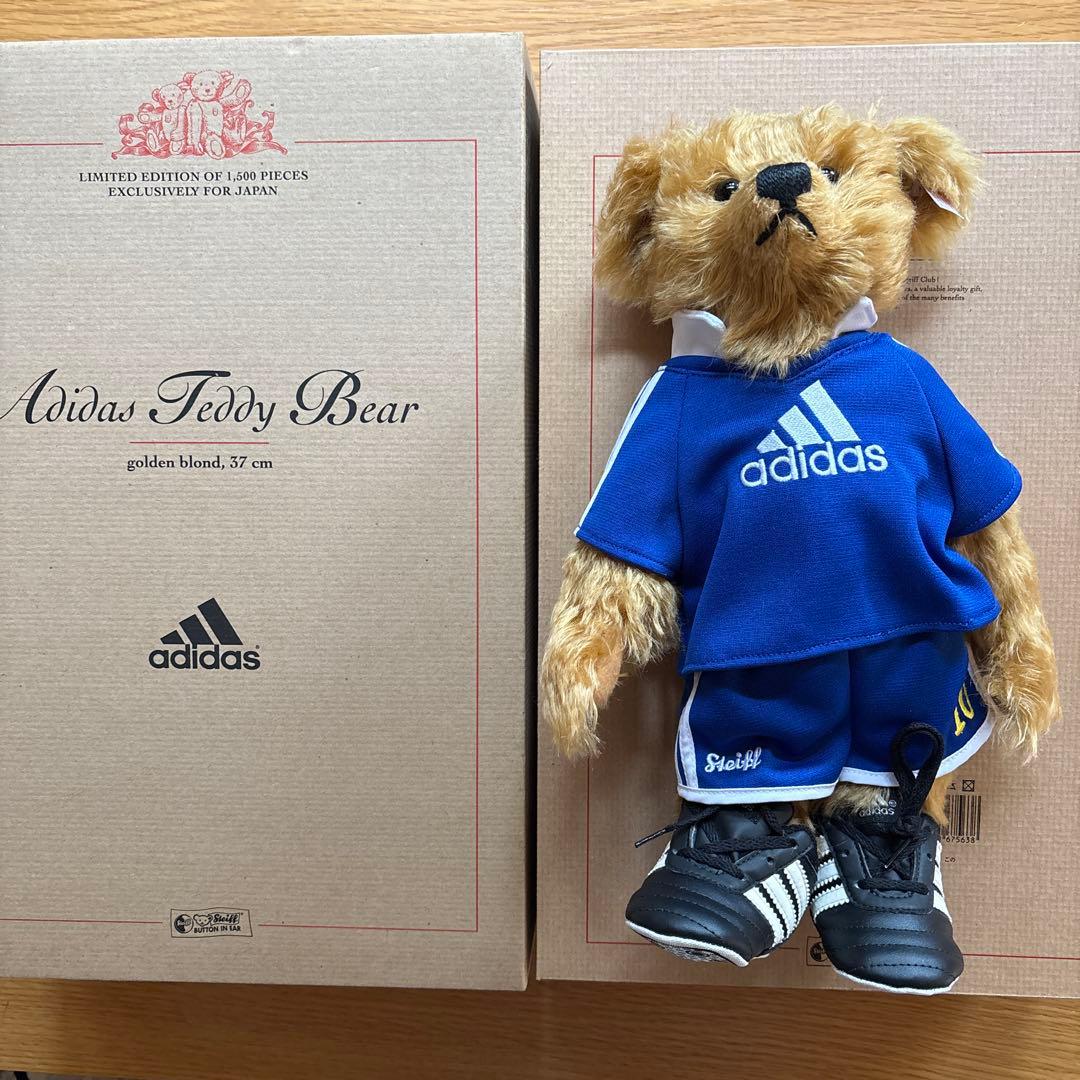 【SALE】シュタイフ✖️adidasコラボ　日本限定 テディベア