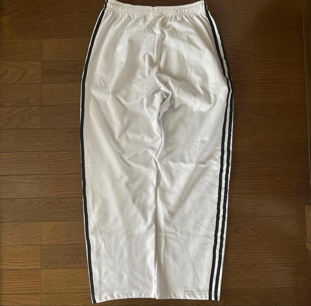 90s adidasトラックパンツ 白 ホワイト