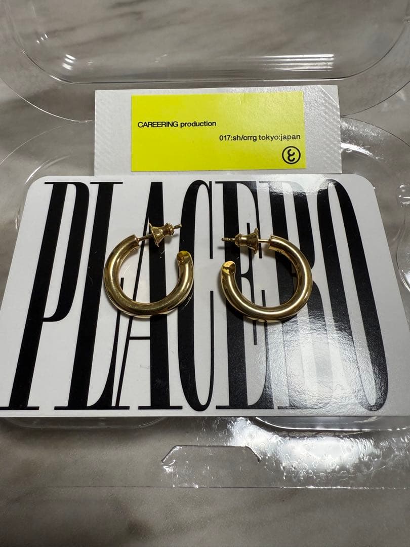 CAREERING プラシーボピアス - PLACEBO 501 ゴールド