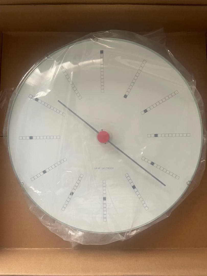 アルネ・ヤコブセン Bankers Clock 21cm