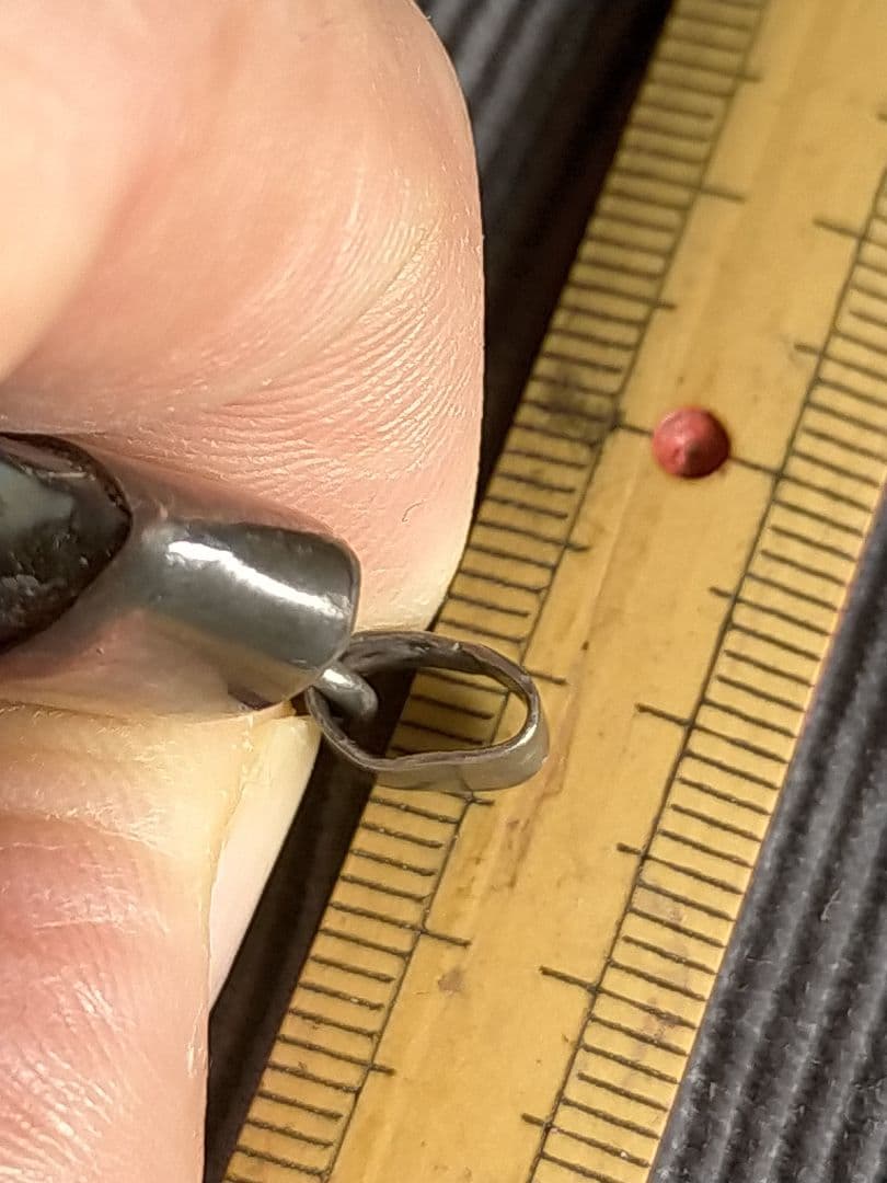 化石 サメの歯　メガロドン　 銀925 ヘッドのみ 未使用