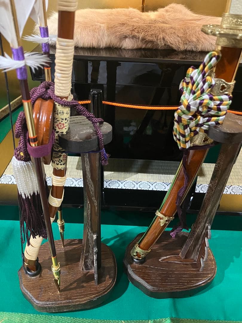 五月人形　端午の節句　こどもの日　レトロ　大鎧　畠山重忠　福田屋人形店　監製