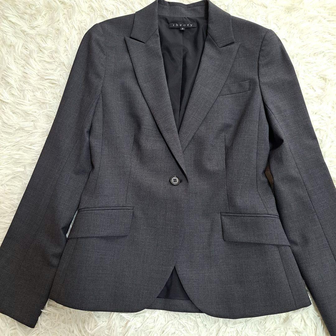 【美品】【Theory】TAILOR　HAYWARD　セットアップ　パンツスーツ