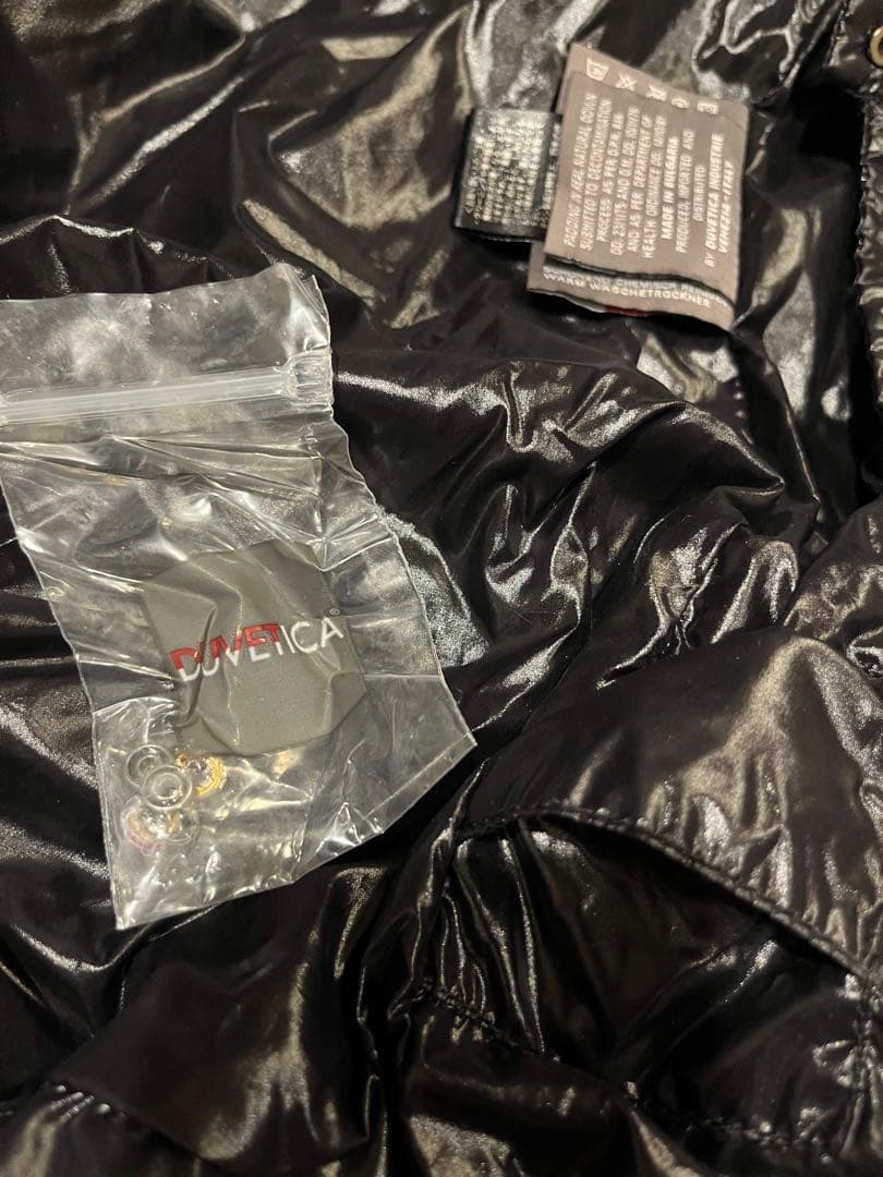 お値下げ☆美品　DUVETICA フードダウンベスト デュベティカ　黒