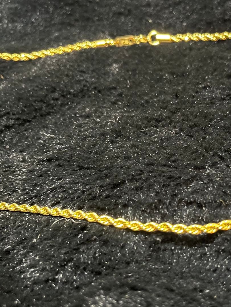 K18GF ネックレス　18k刻印