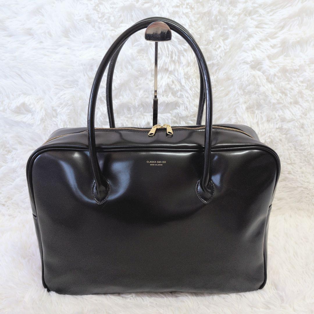 CLASKA DO クラスカ ドゥ ボストンバッグ ブラック A4収納 大容量
