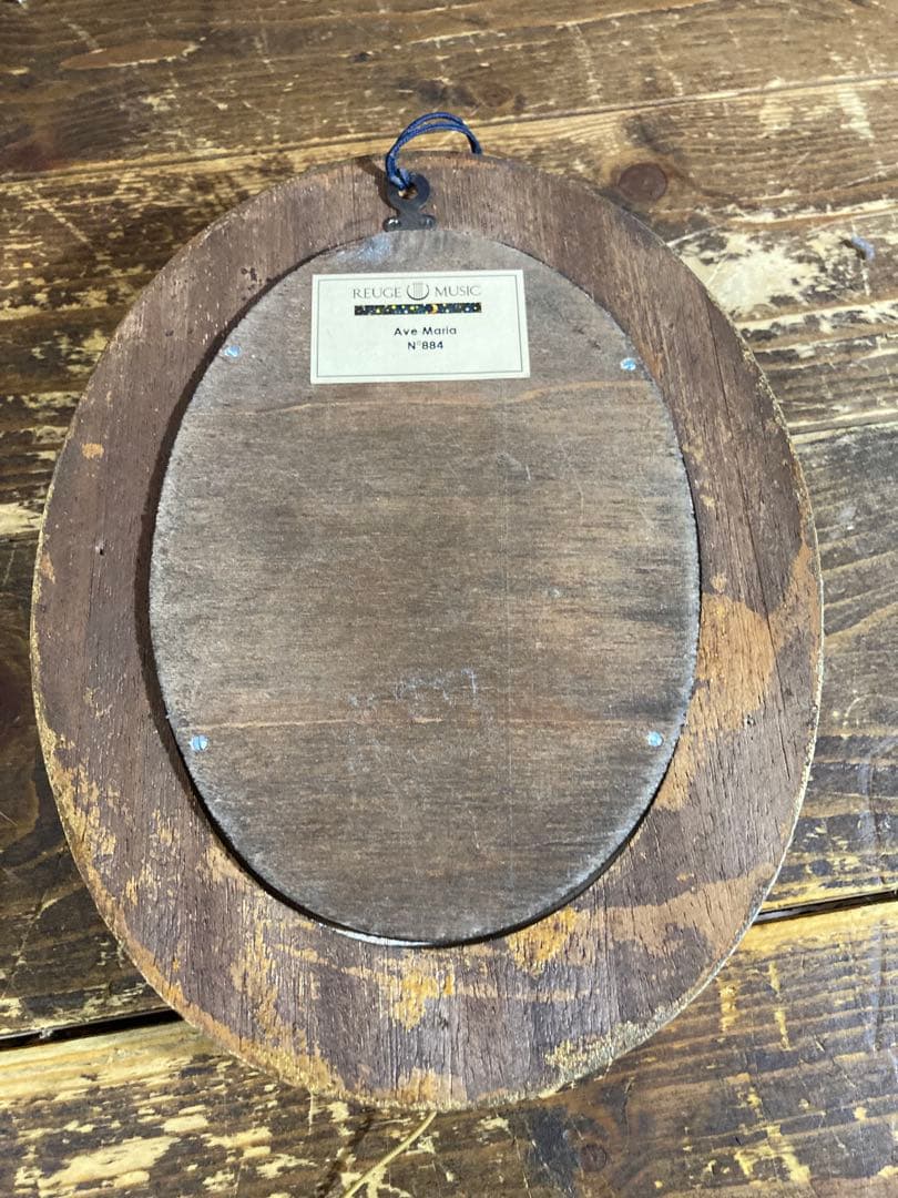 リュージュ　イタリア　ヨーロピアン　壁掛けインテリア　壁掛けオルゴール　天使