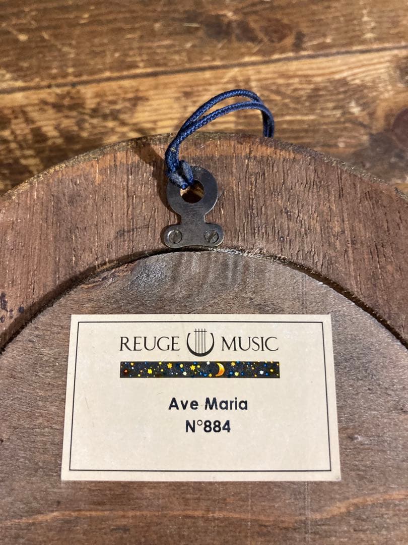 リュージュ　イタリア　ヨーロピアン　壁掛けインテリア　壁掛けオルゴール　天使