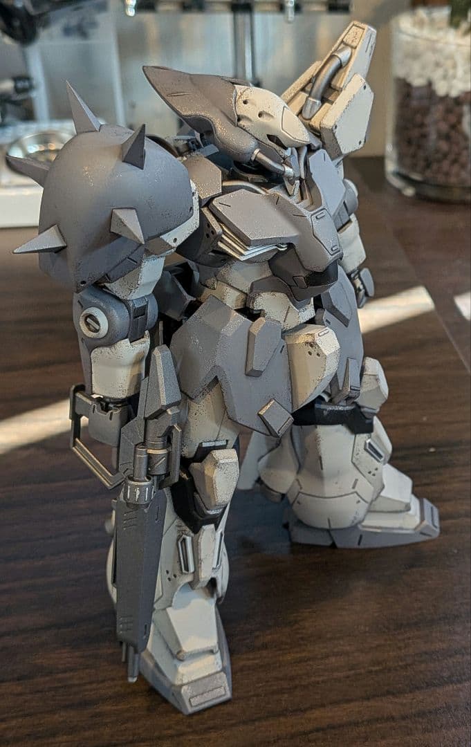 塗装済完成品 HG 1/144 メッサーF01型 ガンプラ プラモ ハサウェイ