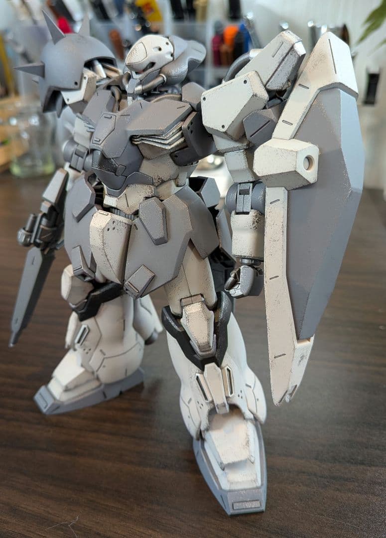 塗装済完成品 HG 1/144 メッサーF01型 ガンプラ プラモ ハサウェイ