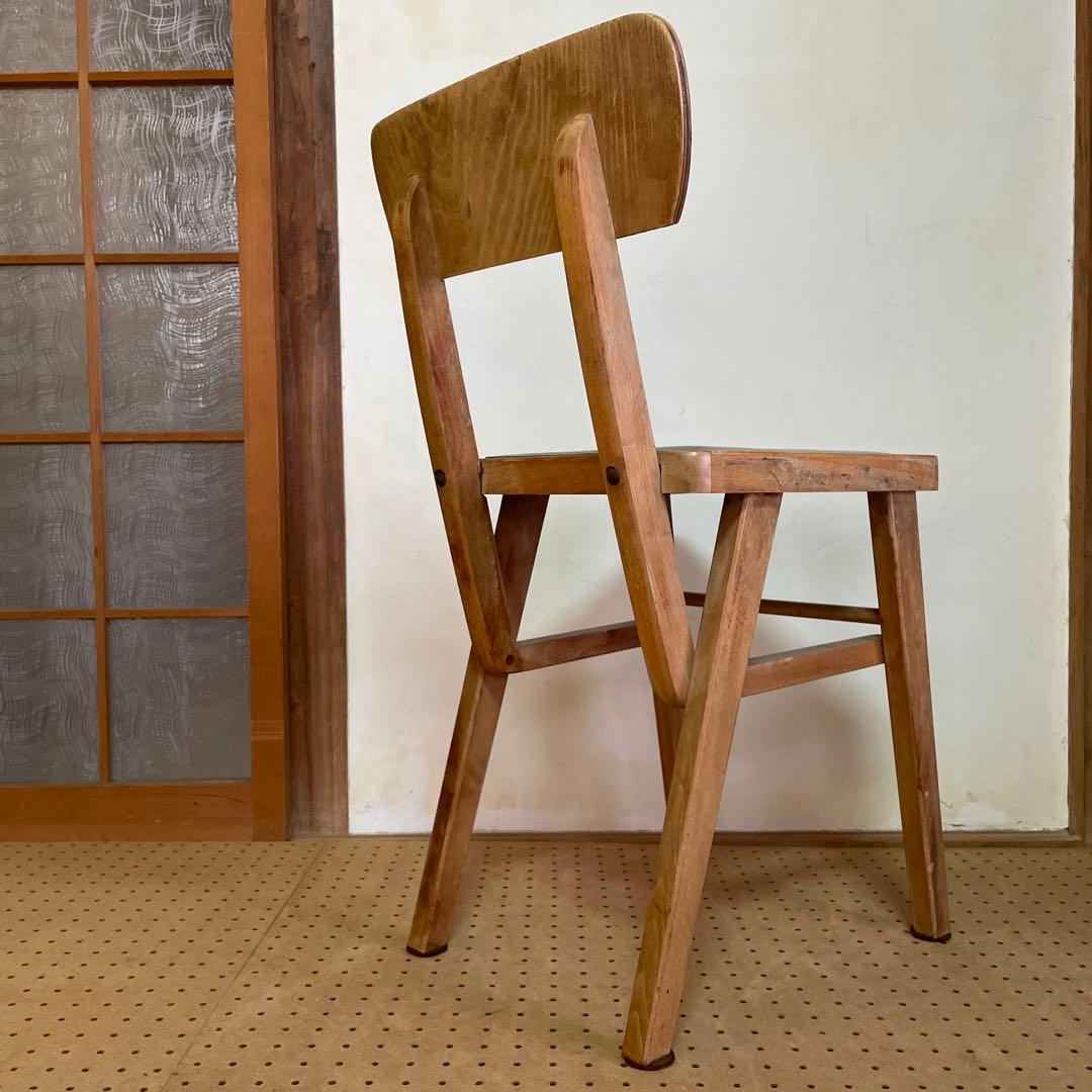 昭和 レトロ 木製 椅子