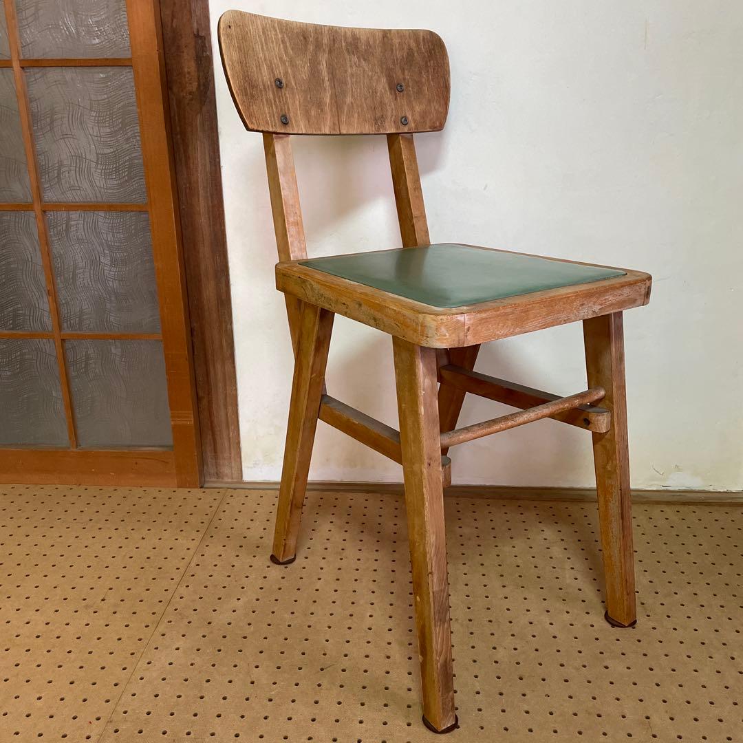 昭和 レトロ 木製 椅子