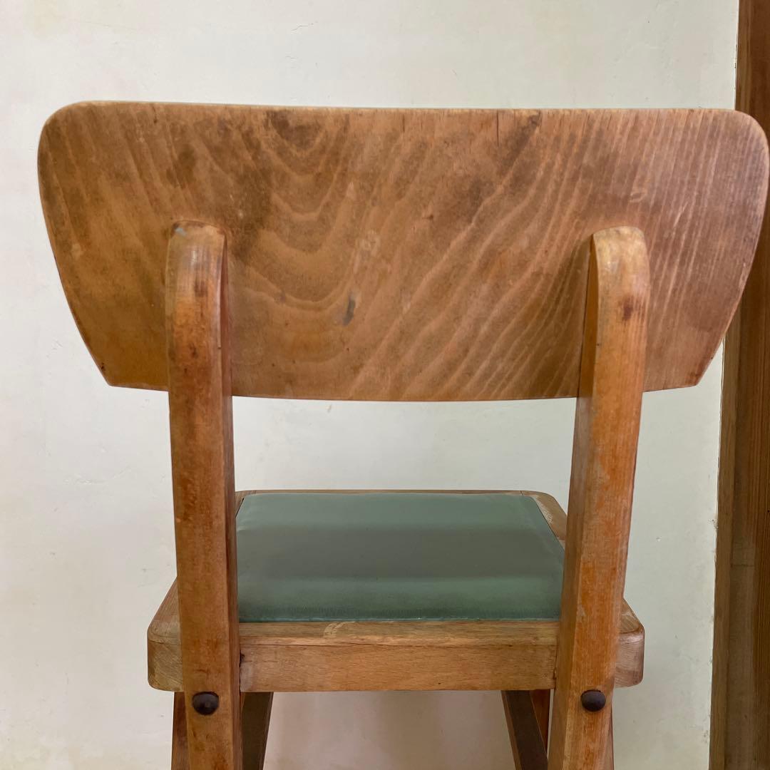 昭和 レトロ 木製 椅子