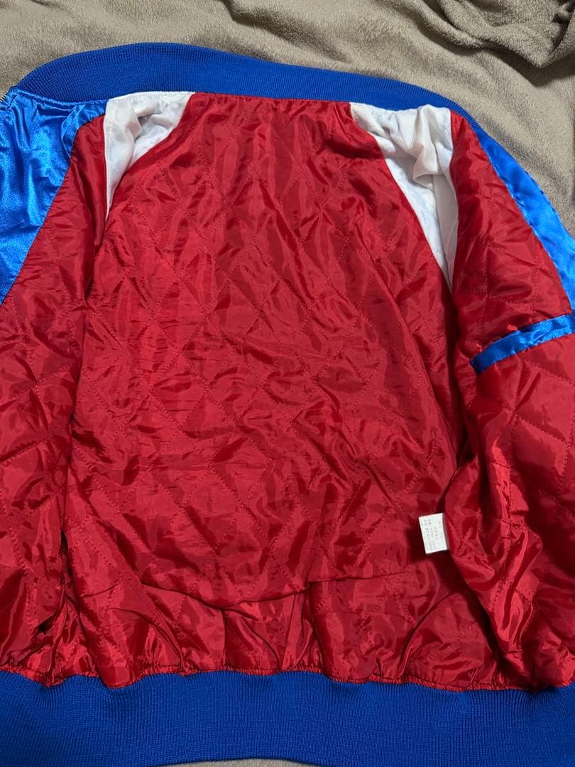 日本製 90s vintage yokosuka 横須賀 虎 限定スカジャン 青