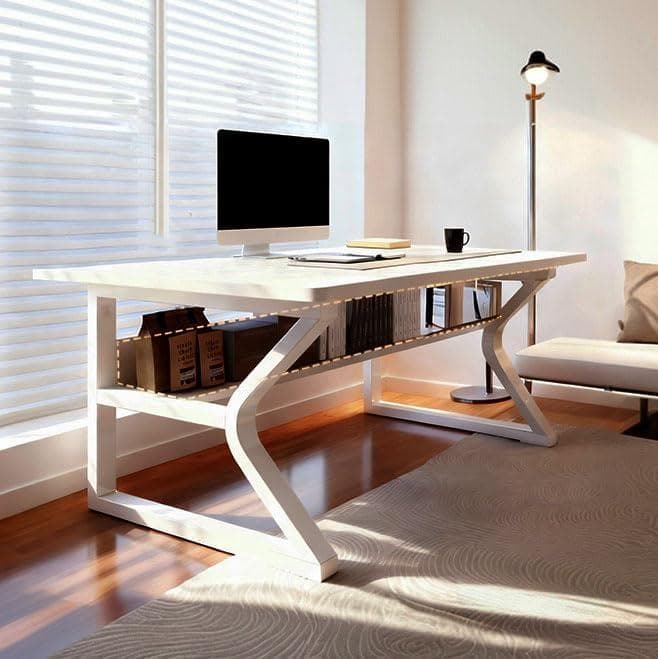 パソコンデスク コンパクト 幅100cm 収納付き 多機能 テーブル 棚付き